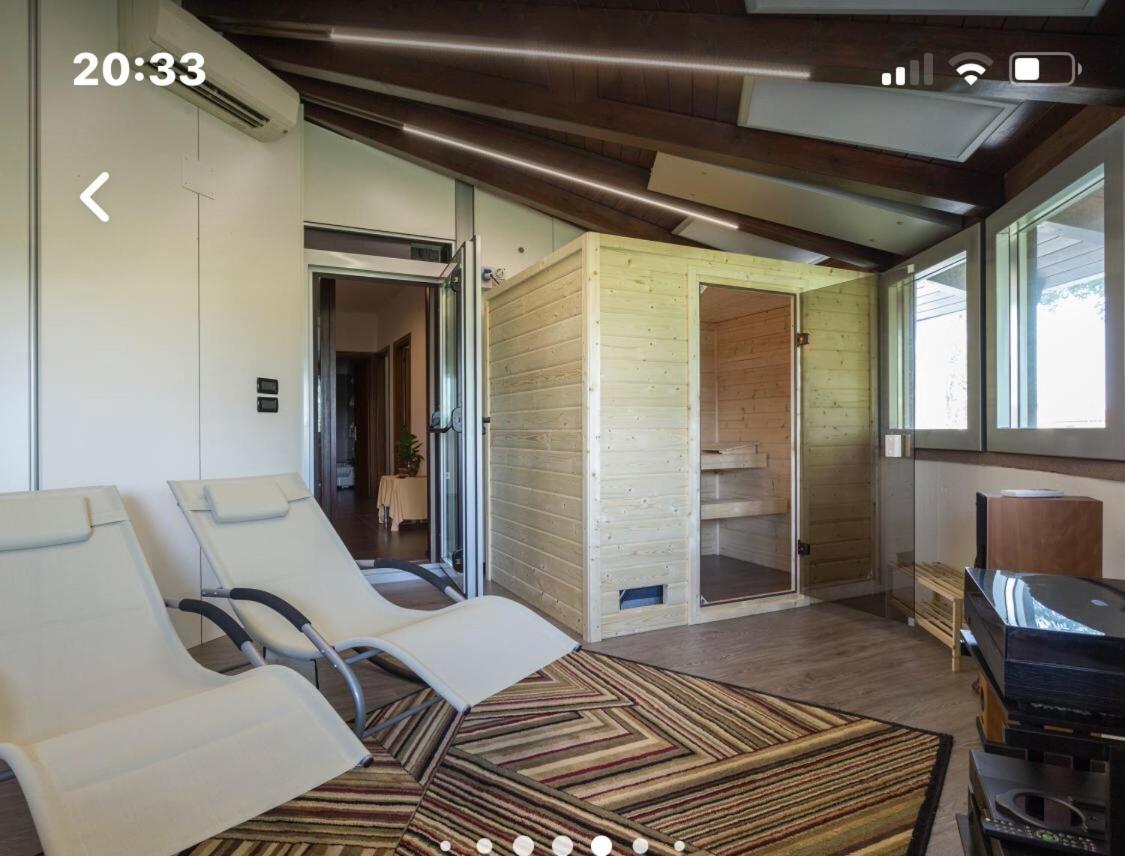 Nifty Intera Villa Con Piscina Relax, Idromassaggio E Sauna Muscletto Екстер'єр фото